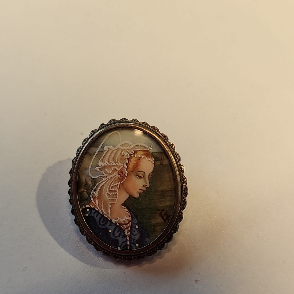 800 Silver Victorian Brooch/pendant